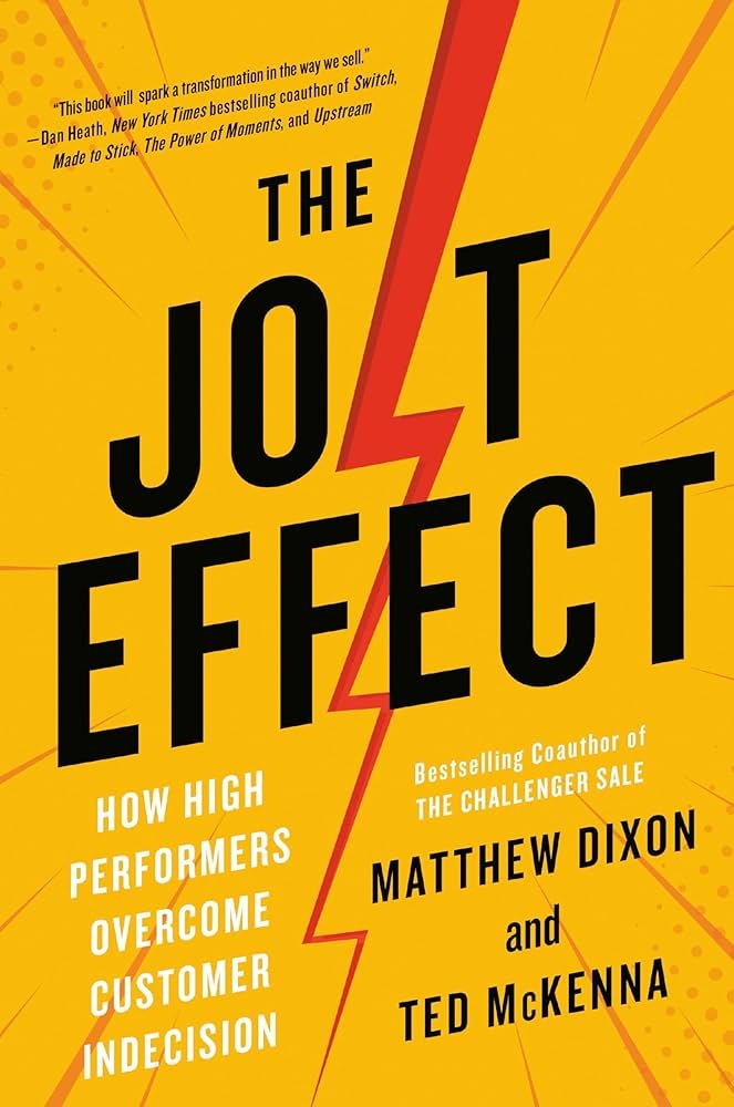 Livro sobre tecnicas de vendas: Jolt Effect