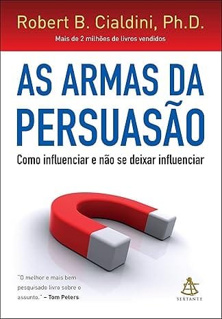 Livro sobre tecnicas de vendas: As armas da persuasão