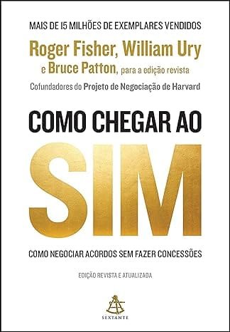 Livro sobre tecnica de vendas: Como chegar ao sim