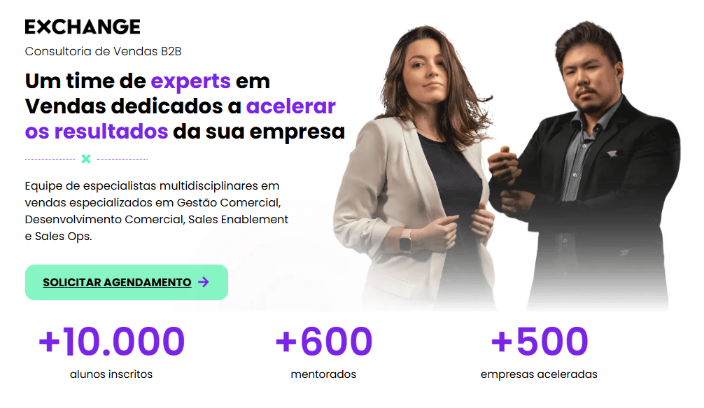 Consultoria de vendas para PME