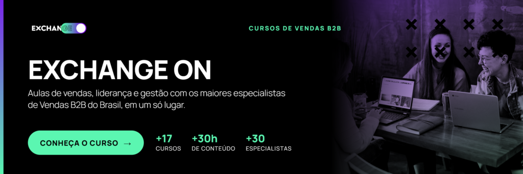 treinamento de vendas Escola Exchange